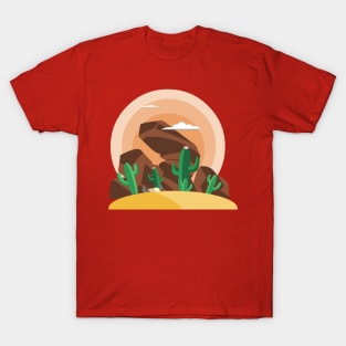 Sun in the desert ! T-Shirt